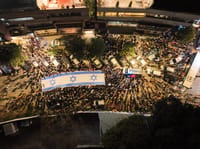 בלב ת"א: המפגינים מונעים את המעבר של שרה נתניהו