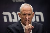 (Oren Ben Hakoon/Flash90 :צילום) בני גנץ