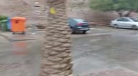 המערכת החורפית הגיעה גם לדרום: צפו בגשם באילת
