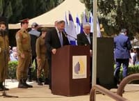קריאות מחאה ומחיאות כפיים בנאום בן גביר