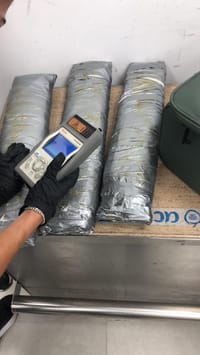 החבילה החריגה שנמצאה במזוודה של נוסע בנתב"ג
