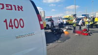 תאונה קטלנית באשדוד: רוכב אופנוע נהרג בכביש 4