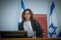 השופטת רות רונן בדיון היום