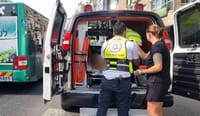 בת ים: הולך רגל נפגע מאוטובוס, מצבו בינוני