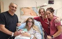 "סגירת מעגל": ברוך בן יגאל בתמונה ראשונה עם התינוק