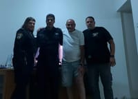 במהלך פעילות: השוטרים ביצעו החייאה והצילו חיים