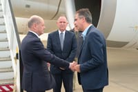 אלי כהן נפגש עם קנצלר גרמניה: 'להכחיד את חמאס'