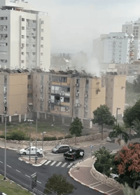 מטח חזק מאד לערים באזור המרכז, ארבעה פצועים בת"א