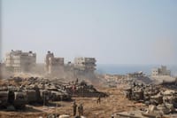 צפו: אוגדה 36 כיתרה את עזה והתייצבה על חוף הים
