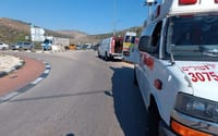 זירת הפיגוע בבנימין