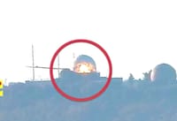 חיזבאללה מפרסם תיעוד של פגיעות בבסיס הר מירון