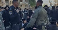 'נאצים' ו'לכו לעזה': חרדים התפרעו בכיכר השבת