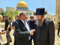 פעם ראשונה מתחילת המלחמה: בן גביר בהר הבית