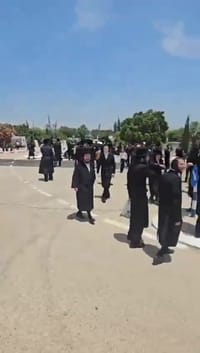 הבלאגן חוגג: עימותים בין מתפללים לשוטרים במירון
