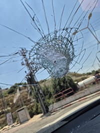 7 פיגועי אבנים בשבוע בכביש גלעד: "ההרתעה לא קיימת"