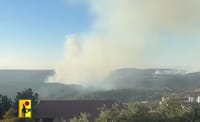 מטח בלתי פוסק: חיזבאללה פרסם סרטון של השיגורים לעבר עין זיתים