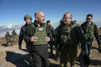נתניהו בחרמון הסורי: "נישאר במקום החשוב הזה"