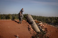 צה"ל מאשר: הטיל ששוגר מתימן יורט, שברי יירוט נפלו ביישובים