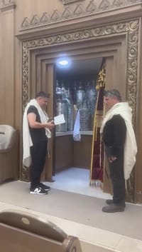 מרגש: אביה של דניאלה אומר 'נשמת כל חי' מול ארון הקודש
