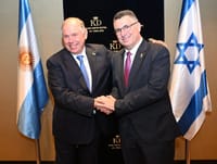 סער נפגש עם שר החוץ של ארגנטינה: "חיזוק הברית האסטרטגית"