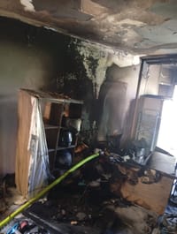 בת ים: אם ובנה חולצו משריפה בביתם, הילד פונה במצב בינוני