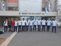 עשרות חרדים התייצבו לקרבי: יום גיוס מיוחד בתל השומר