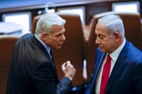 לפיד ונתניהו
