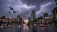 הטמפ' צונחות; גשם, ברד ושטפונות: תחזית מזג אוויר