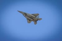 בז F-15A טייפון 658 בשמי הארץ