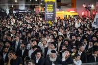 הפגנת החרדים