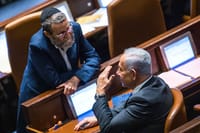 משה גפני וראש הממשלה נתניהו