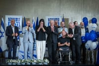 נתניהו עם המשוריינים החדשים בליכוד