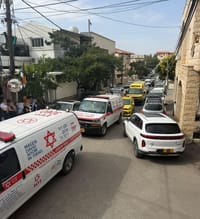 זירת השריפה במסעדה