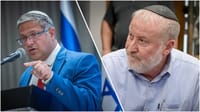 השר בן גביר נגד מנדלבליט