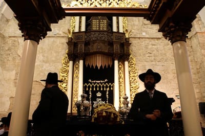 תזכורת: בית כנסת 'החורבה' אינו הר הבית
