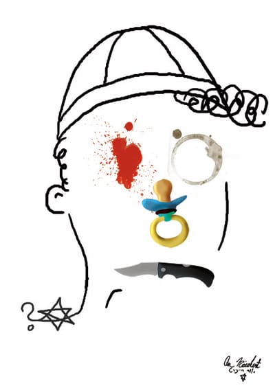 הקריקטורה היומית של אור רייכרט: רצח האישה ההרה