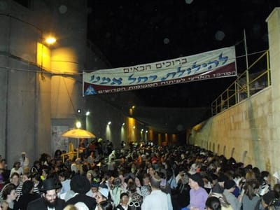 תמונות מעליית ההמונים לקבר רחל בבית לחם