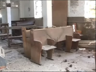 עצוב שכך נראה בית הכנסת המפואר "הדרת קודש" בחיפה