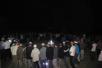 מעמד סליחות בחומש: "אנחנו כאן שיתקדש שמך בעולם"