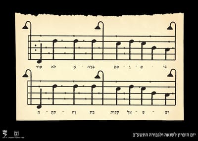 אור רייכרט זכה במקום ה-3 בתחרות הכרזות של יד ושם