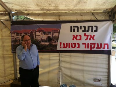 ברקת הבטיח כי מאהל שובתי הרעב לא יפונה