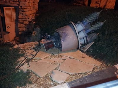 פלסטינים ניסו לגנוב שנאי חשמל; עלי זהב בעלטה