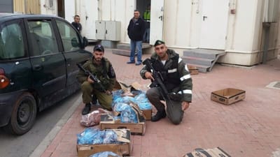 כך מבריחים ערבים בשר פיגולים לארץ