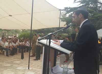 אורבך למשפחות השכולות: הקרבתם קרבן תמיד