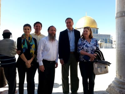 חברי קונגרס עלו לבחון את אפליית היהודים בהר הבית