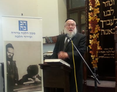 תלמידו של הרב אלישיב תומך ברב שטרן