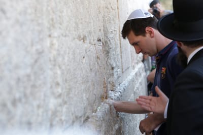 מסי פרסם תמונה של ילד עזתי: "אני עצוב"