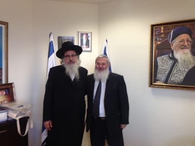 הרב בן דהן מתגייס לטובת הברסלבים היוצאים לאומן