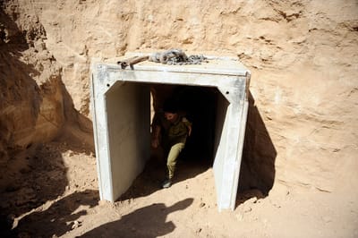דיווח: חמאס החל בשיקום המנהרות בעזה
