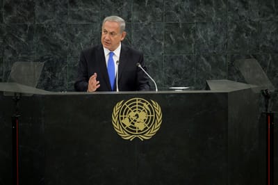 נתניהו הציג תמונה של ילדים בעזה ליד משגר טילים: "פשע מלחמה"